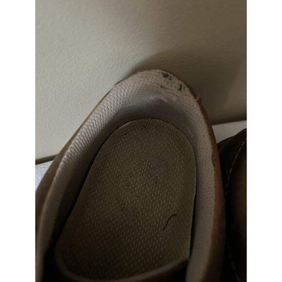 Dr Martens Doc Kurt Brown Leather Casual Driving Oxford Shoes Thick Stitch MN 12 - Picture 5 of 8